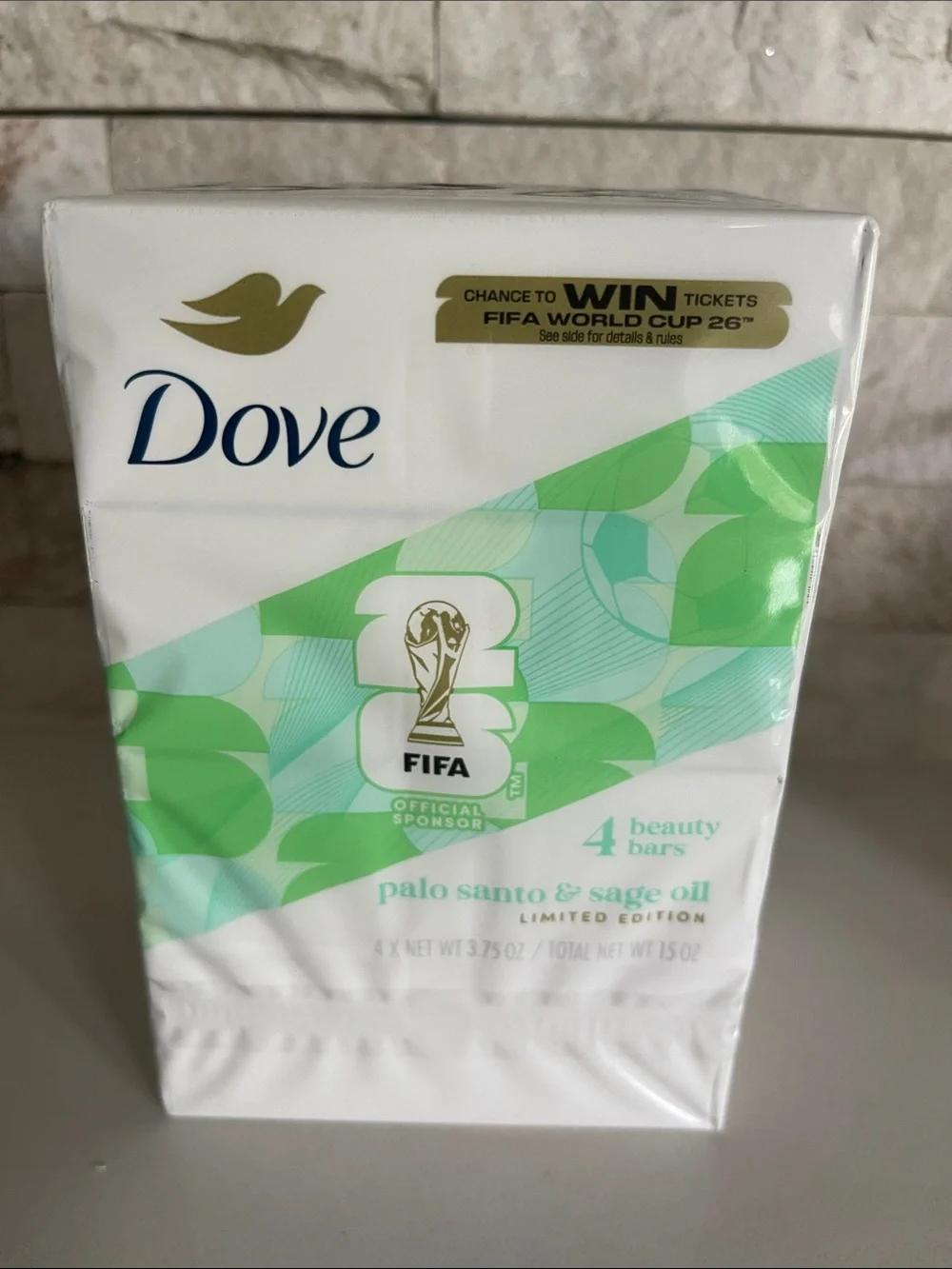 Brand new! $28 Dove Pablo Santo & Sage Oil Body Scrub + Body Spray + Soap